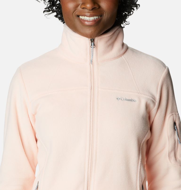 Thumbnail: Women’s Fast Trek II Fleece Jacket, Color: Peach Blossom, image 4