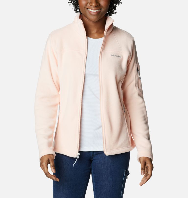Thumbnail: Women’s Fast Trek II Fleece Jacket, Color: Peach Blossom, image 7