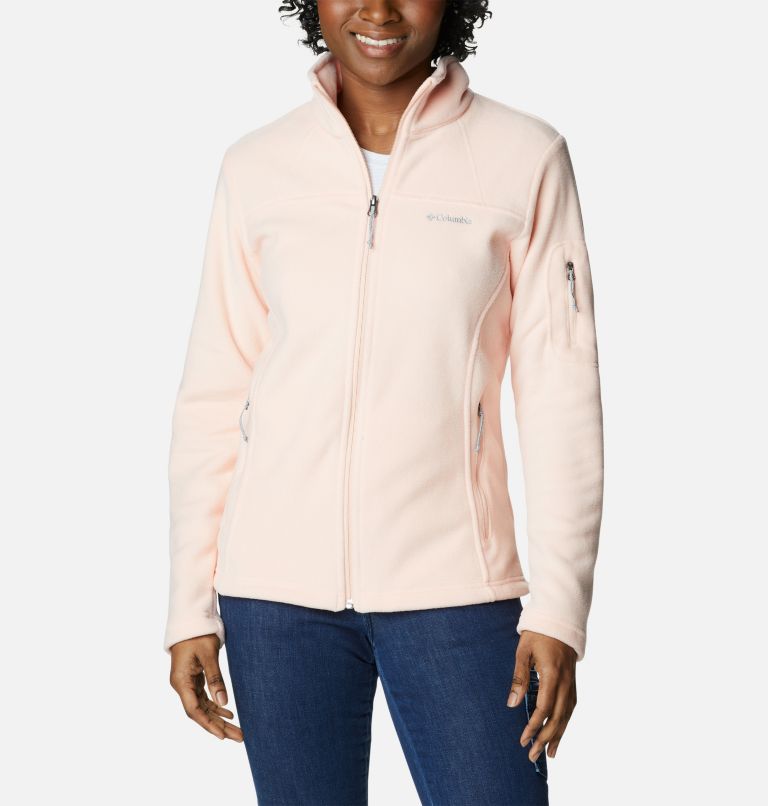 Women’s Fast Trek II Fleece Jacket, Color: Peach Blossom, image 1