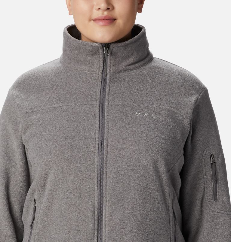 Veste Fast Trek II Femme – Grande Taille, Color: City Grey Heather, image 4