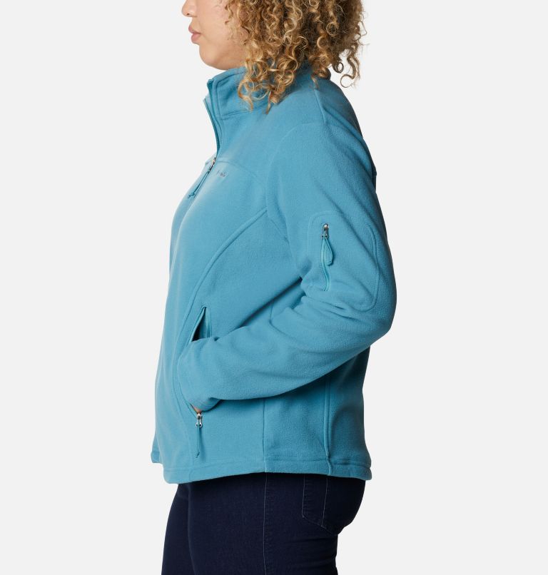 Women's Fast Trek II Fleece Jacket - Plus Size, Color: Canyon Blue, image 3