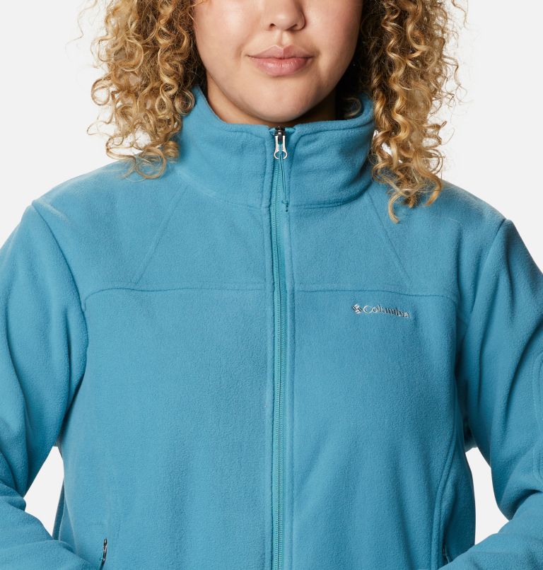 Women's Fast Trek II Fleece Jacket - Plus Size, Color: Canyon Blue, image 4
