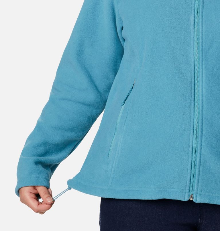 Women's Fast Trek II Fleece Jacket - Plus Size, Color: Canyon Blue, image 6
