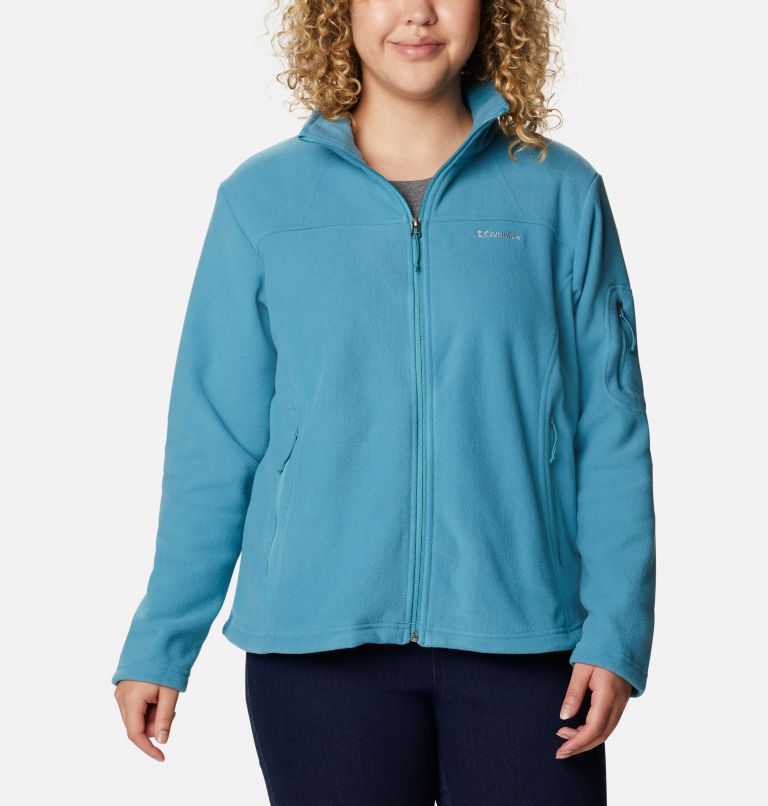 Women's Fast Trek II Fleece Jacket - Plus Size, Color: Canyon Blue, image 1