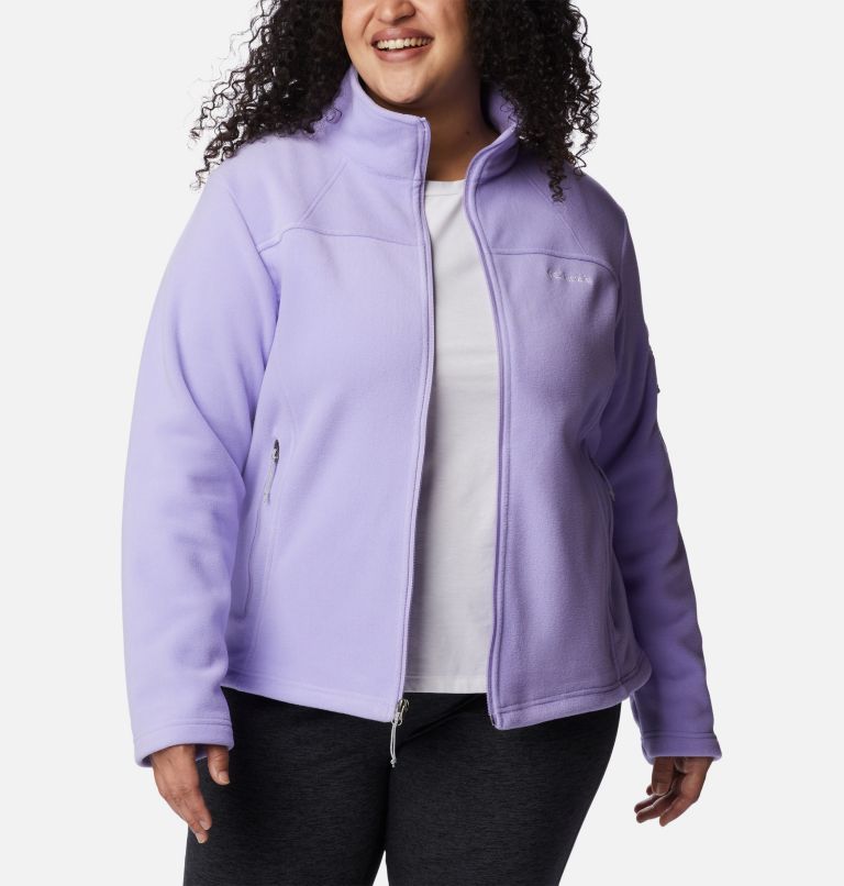 Women's Fast Trek II Jacket - Plus Size, Color: Frosted Purple, image 6