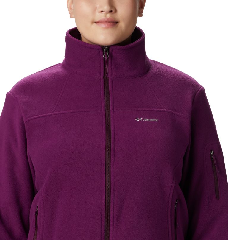 Veste Fast Trek II Femme – Grande Taille, Color: Wild Iris, Black Cherry, image 4