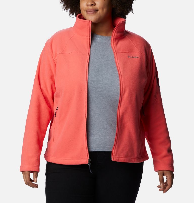 Thumbnail: Women's Fast Trek II Jacket - Plus Size, Color: Blush Pink, image 7