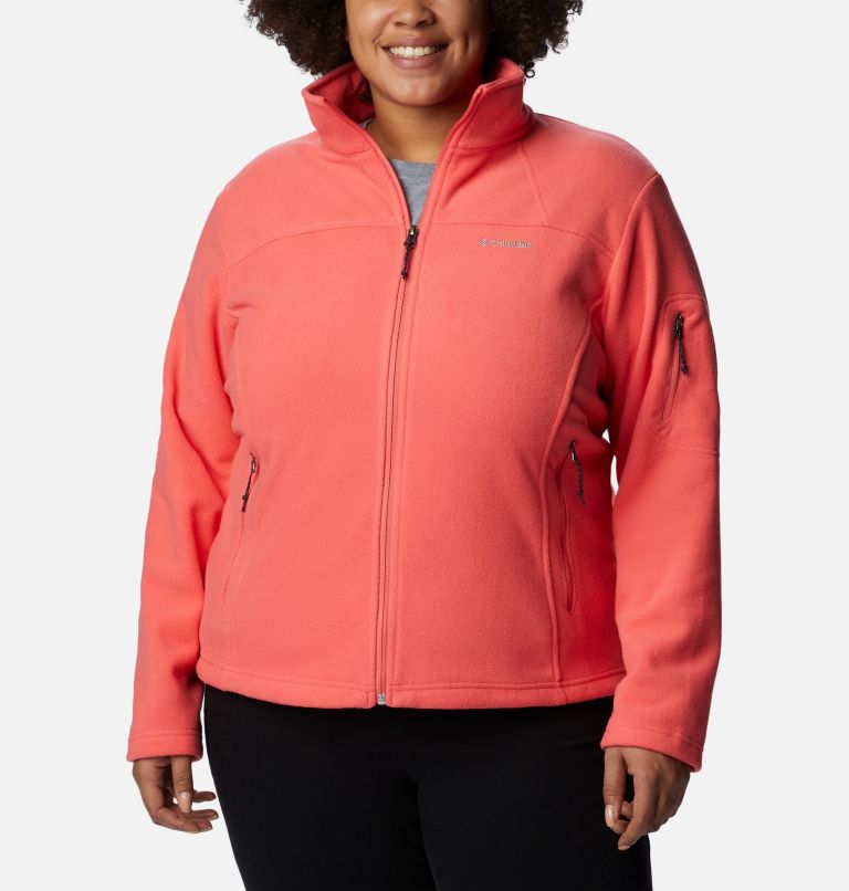 Thumbnail: Women's Fast Trek II Jacket - Plus Size, Color: Blush Pink, image 1