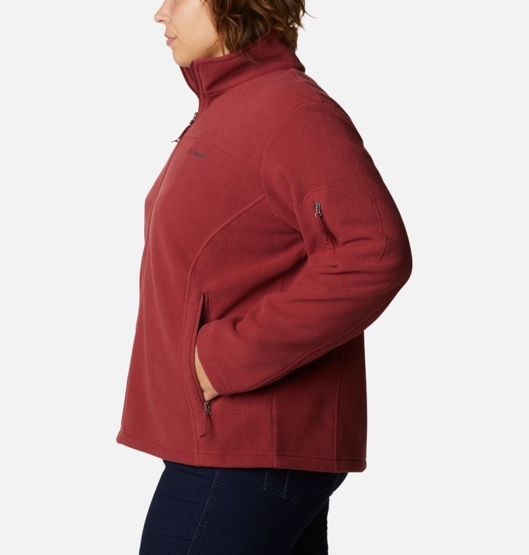 Veste Fast Trek II Femme – Grande Taille, Color: Marsala Red, image 3