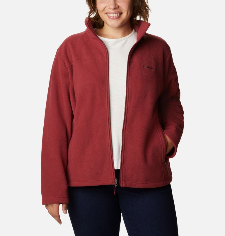 Veste Fast Trek II Femme – Grande Taille, Color: Marsala Red, image 1