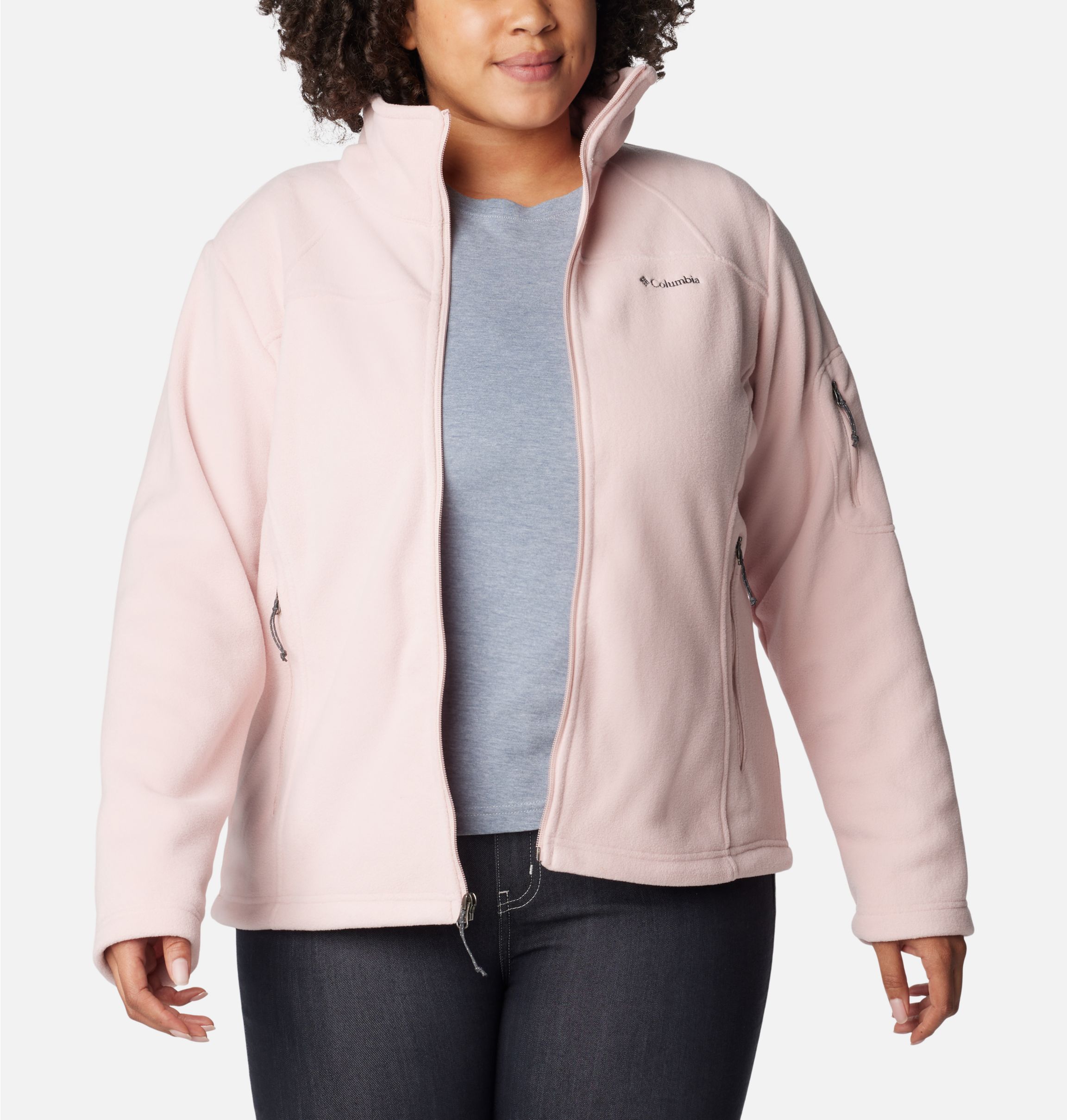 Columbia Fast Trek II Jacket - Forro polar - Mujer Serenity XS