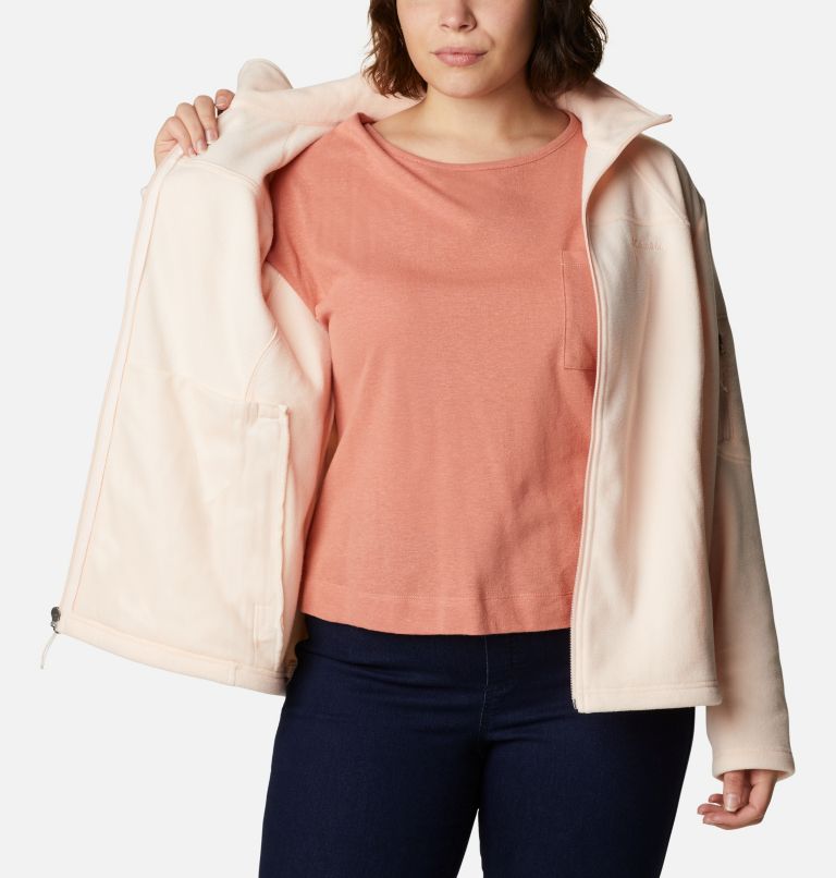 Women's Fast Trek II Fleece Jacket - Plus Size, Color: Peach Quartz, image 5