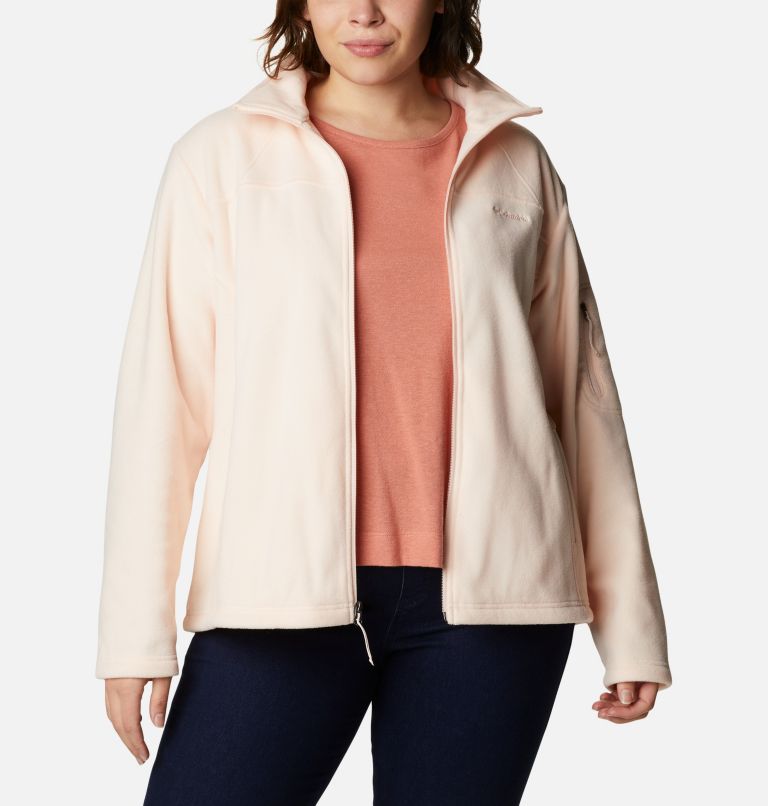 Women's Fast Trek II Fleece Jacket - Plus Size, Color: Peach Quartz, image 7