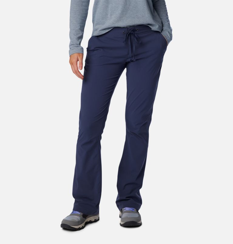 Pull-on Traveler Pants for Tall Women in Smoky Blue