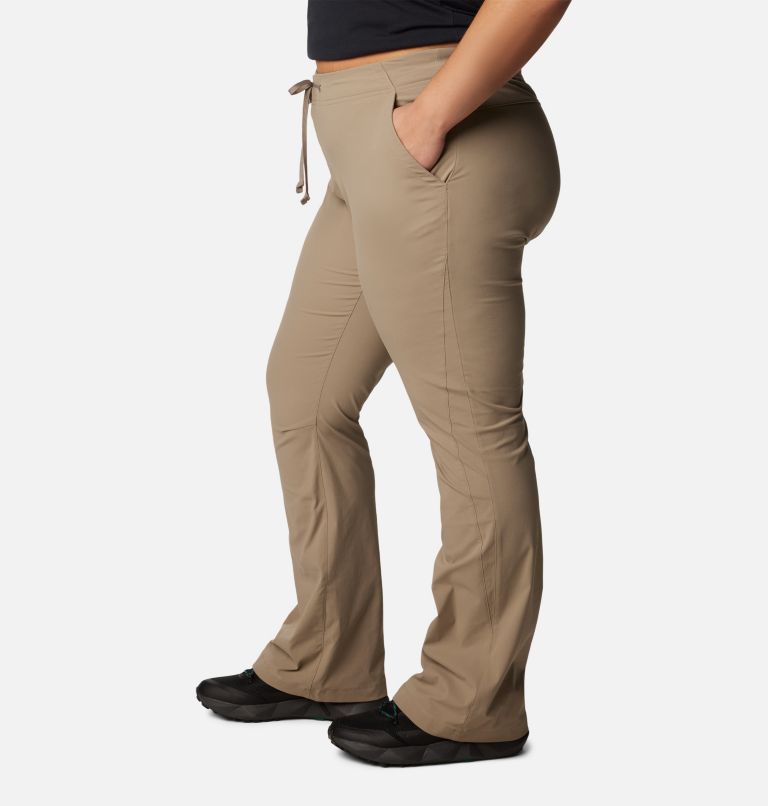 Women's Anytime Outdoor Boot Cut Pants - Plus Size, Color: Tusk, image 3