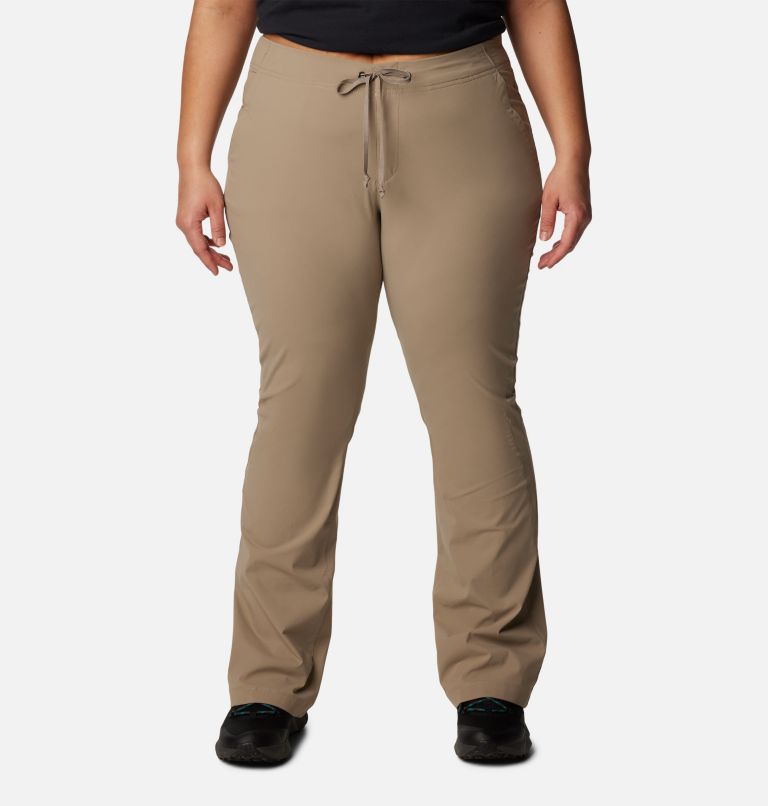 Women's Anytime Outdoor Boot Cut Pants - Plus Size, Color: Tusk, image 1