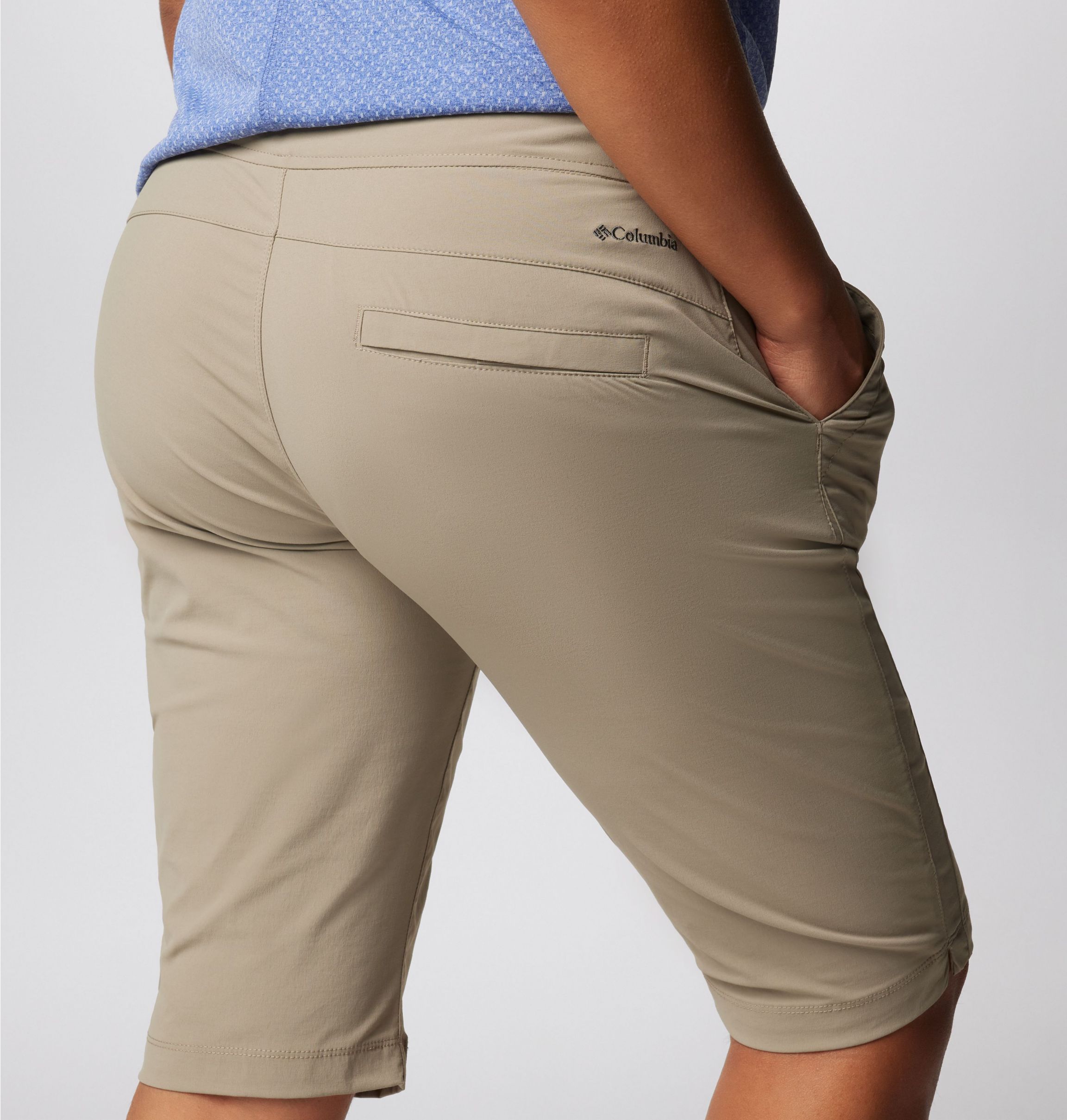 Ladies long walking shorts clearance