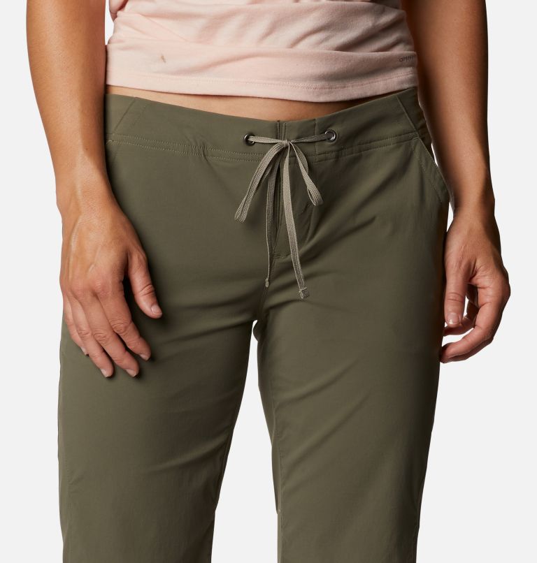 Women's Anytime Outdoor Long Shorts, Color: Stone Green, image 4
