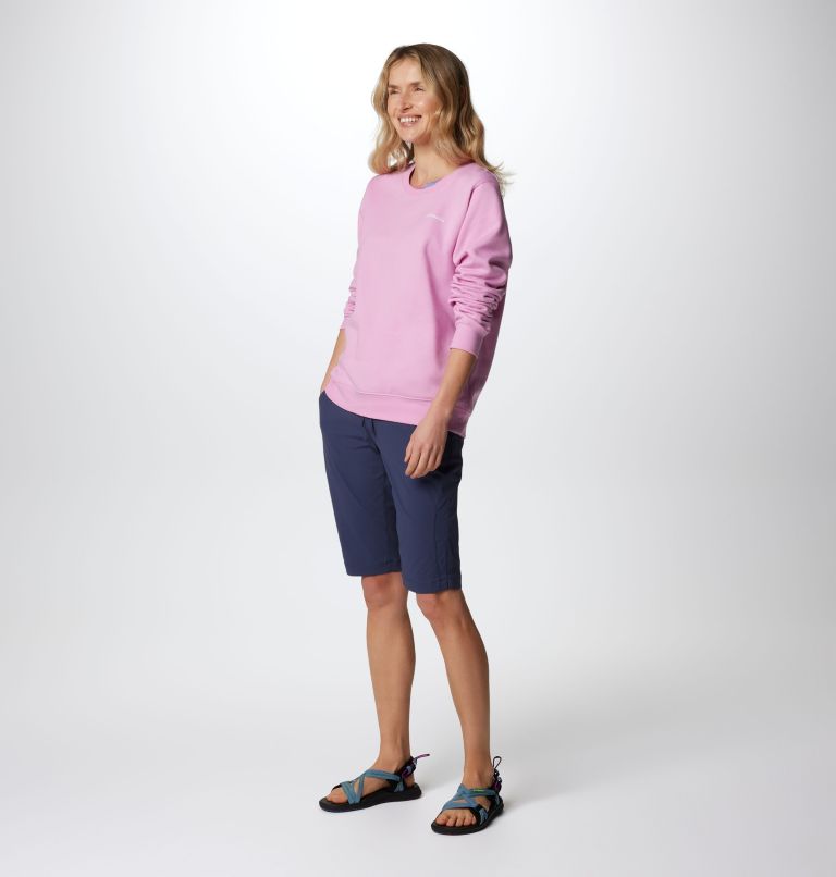 Thumbnail: Women's Anytime Outdoor Long Shorts, Color: Nocturnal, image 1