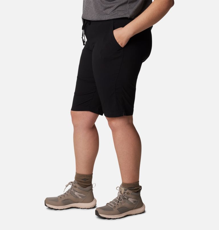 Women's Anytime Outdoor Long Shorts - Plus Size, Color: Black, image 3
