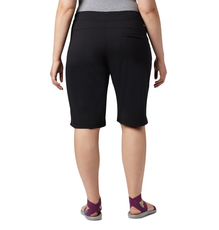 Thumbnail: Women's Anytime Outdoor Long Shorts - Plus Size, Color: Black, image 2