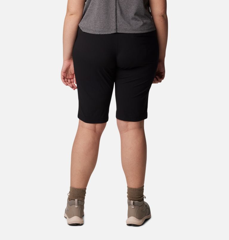 Stretch is Comfort Women's Plus Size Biker Shorts Black X-Large at