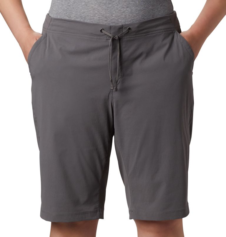 Thumbnail: Short long Anytime Outdoor Femme - Grandes tailles, Color: City Grey, image 3
