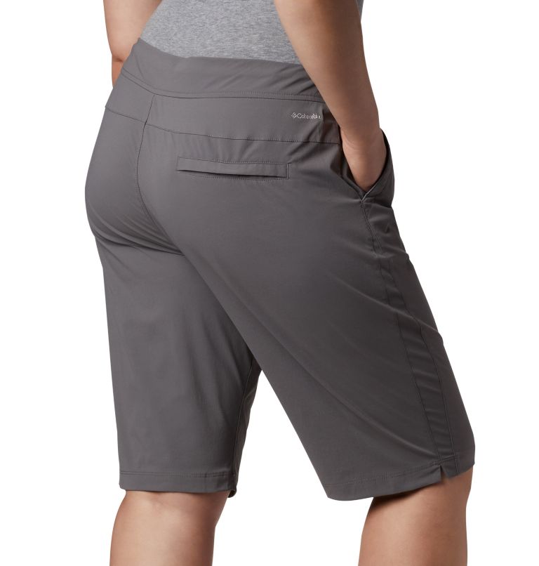 Thumbnail: Women's Anytime Outdoor Long Shorts - Plus Size, Color: City Grey, image 5