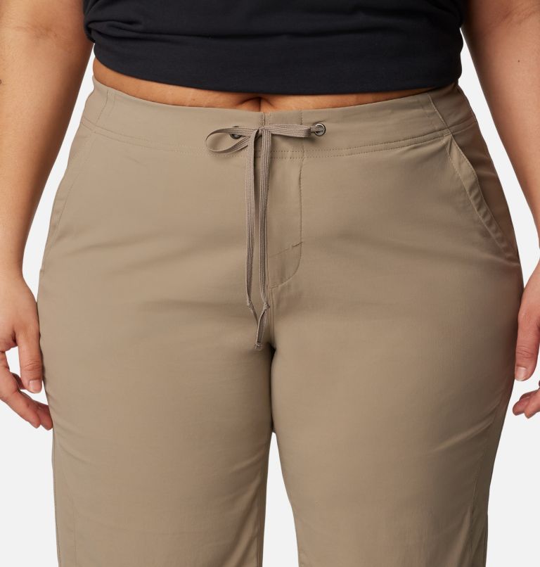 Women's Anytime Outdoor Long Shorts - Plus Size, Color: Tusk, image 4