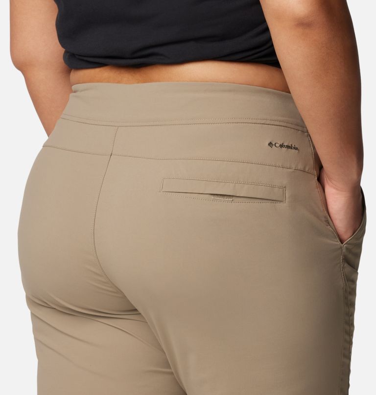 Women's Anytime Outdoor Long Shorts - Plus Size, Color: Tusk, image 5