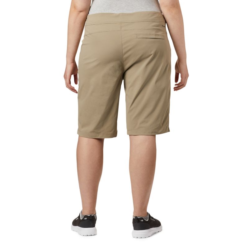 Women's Anytime Outdoor Long Shorts - Plus Size, Color: Tusk, image 2