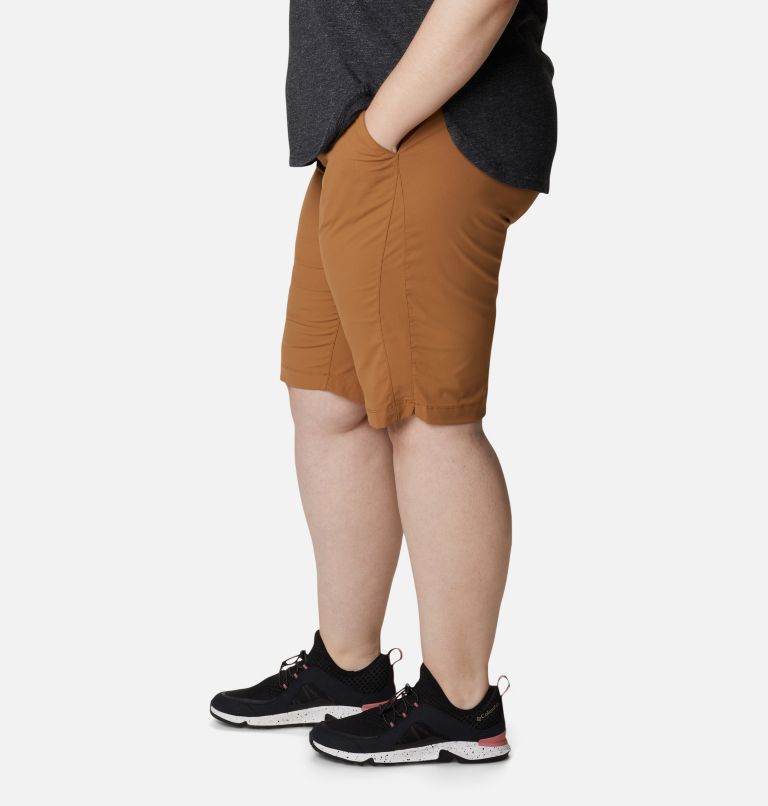 Women's Anytime Outdoor Long Shorts - Plus Size, Color: Elk, image 3
