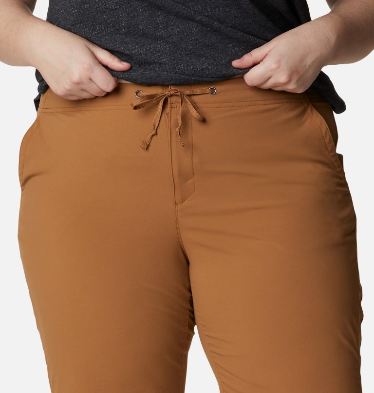 Women's Anytime Outdoor Long Shorts - Plus Size, Color: Elk, image 4