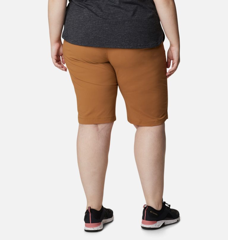 Women's Anytime Outdoor Long Shorts - Plus Size, Color: Elk, image 2