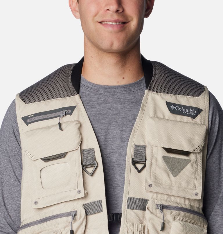 Columbia Fishing Polyester Outer Shell Fishing Vests for sale