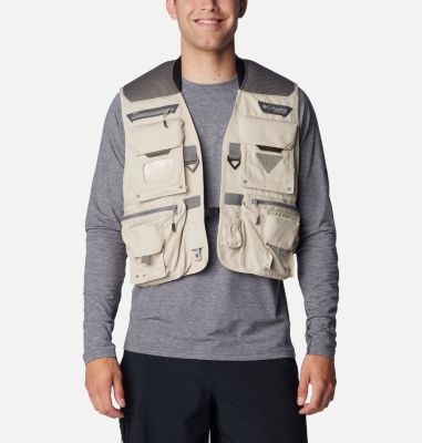 Men's FPC Columbia fleece vest — Foothills Paddling Club