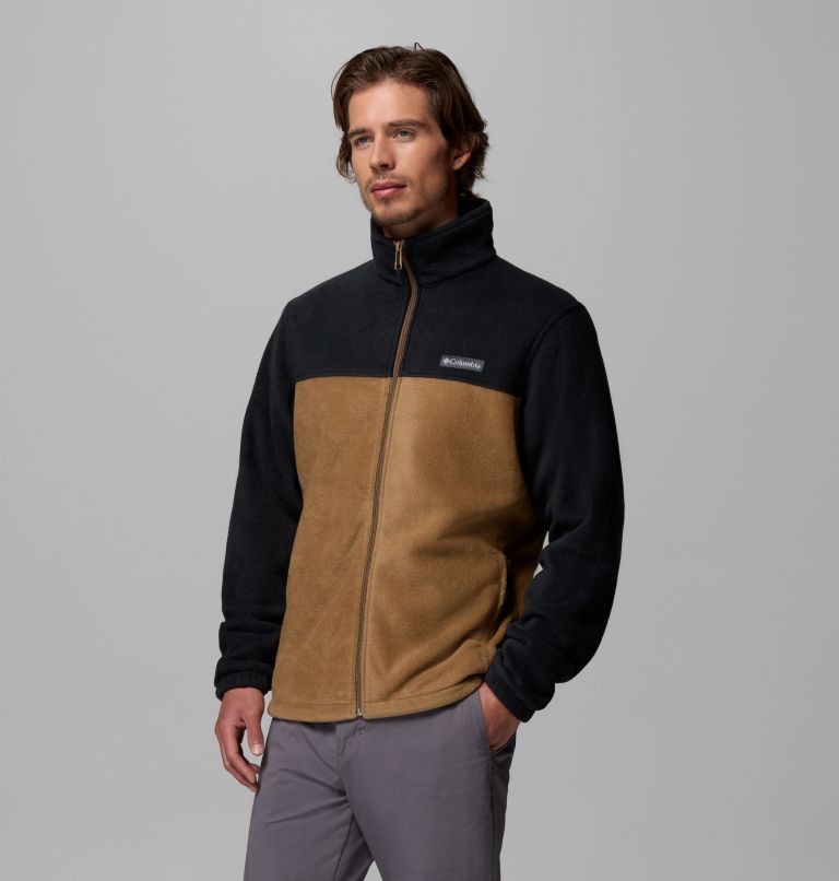 Men's Steens Mountain 2.0 Full Zip Fleece Jacket, Color: Black, Delta, image 4