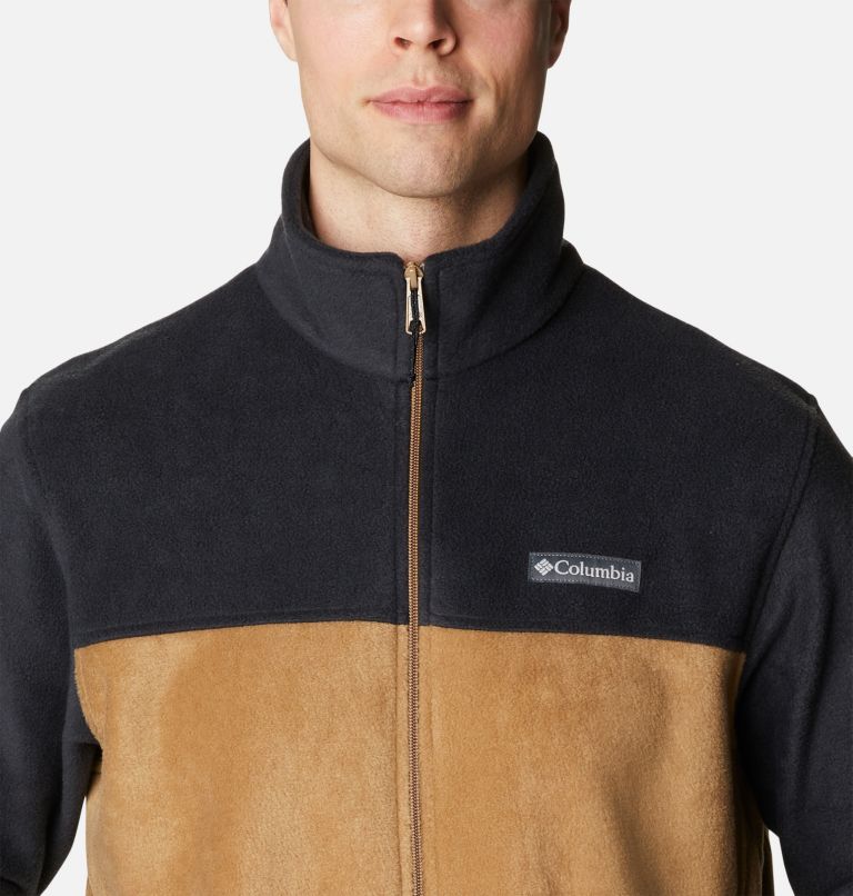 Men’s Steens Mountain 2.0 Full Zip Fleece Jacket - Tall, Color: Black, Delta, image 4