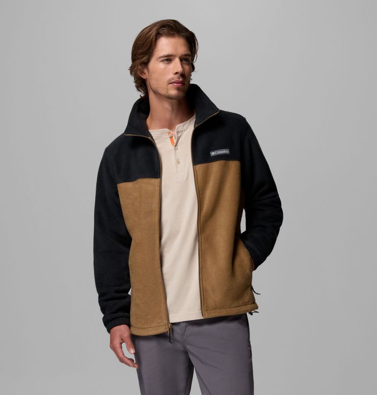 Men's Steens Mountain 2.0 Full Zip Fleece Jacket, Color: Black, Delta, image 5