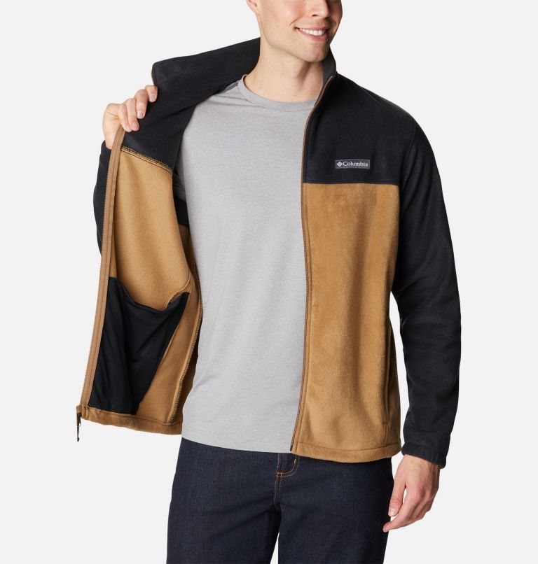 Men's Steens Mountain 2.0 Full Zip Fleece Jacket, Color: Black, Delta, image 5
