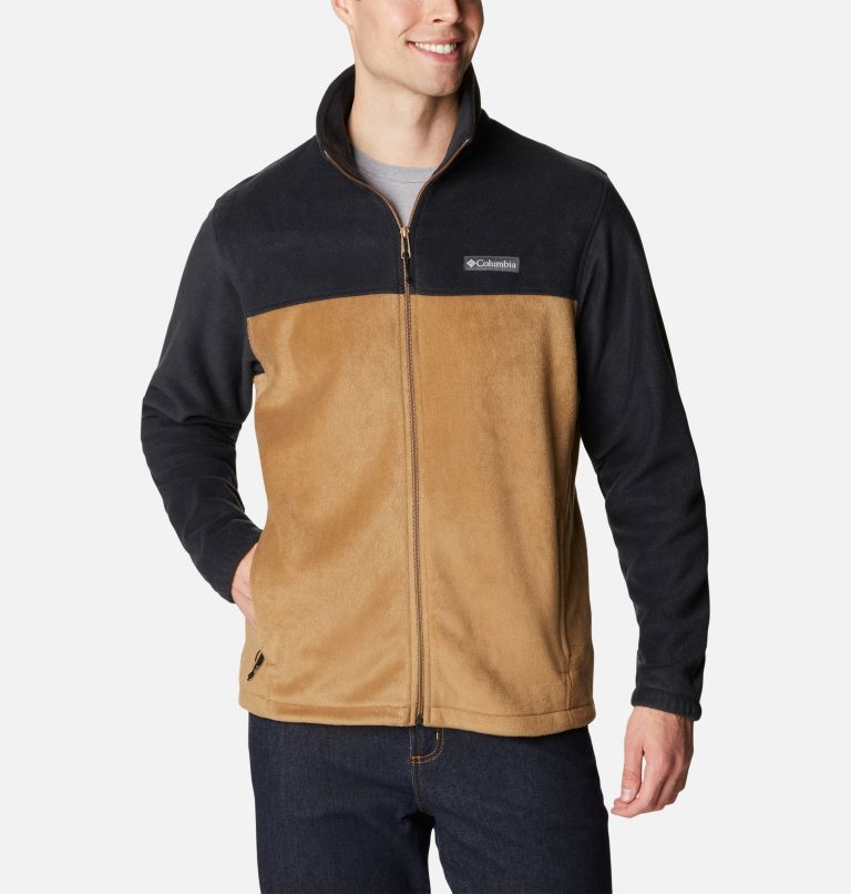 Men’s Steens Mountain 2.0 Full Zip Fleece Jacket - Tall, Color: Black, Delta, image 1