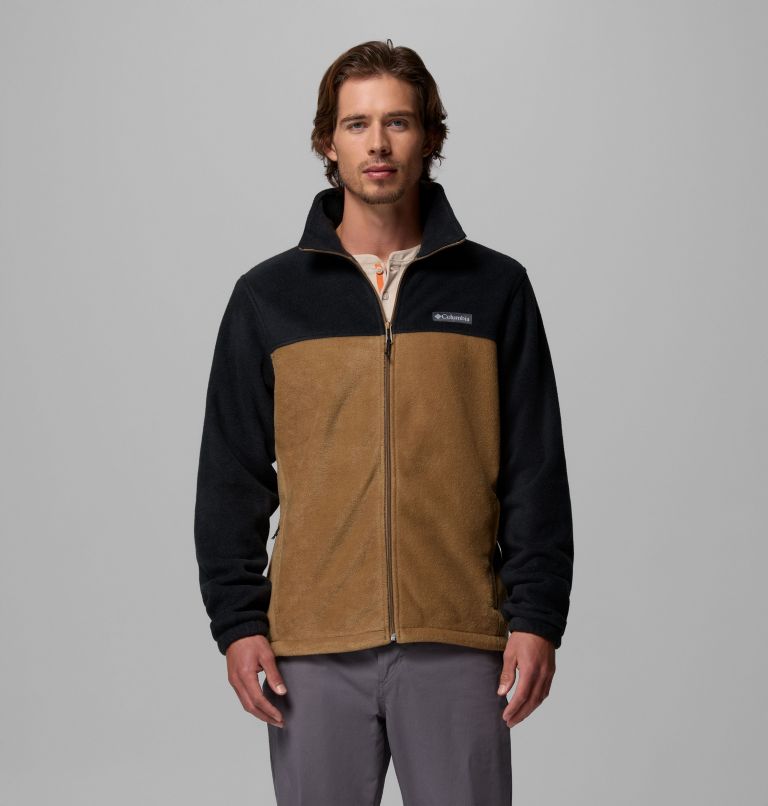 Men's Steens Mountain 2.0 Full Zip Fleece Jacket, Color: Black, Delta, image 1