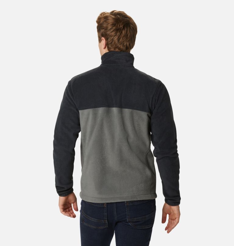 Men's Steens Mountain 2.0 Full Zip Fleece Jacket, Color: Black, Grill, image 2