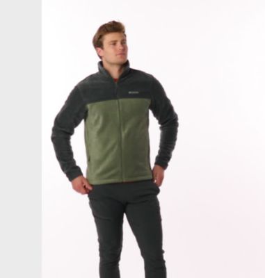 Columbia Mens Granite Mountain Full Zip Fleece Jacket (S, Golden rod) at   Men's Clothing store