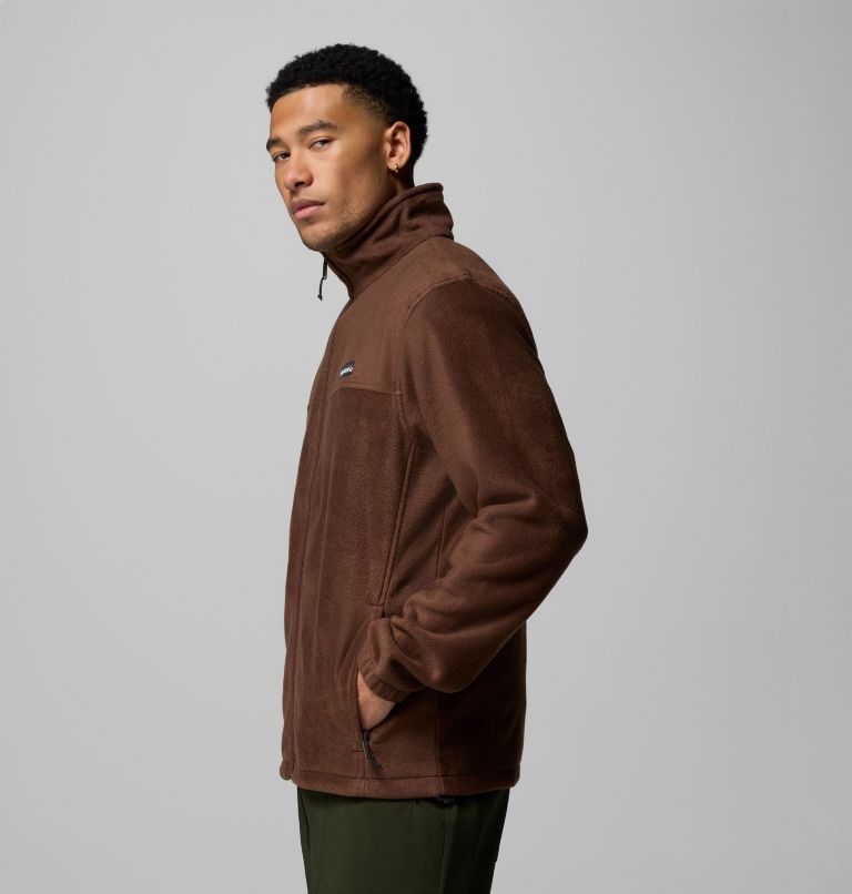 Men's Steens Mountain 2.0 Full Zip Fleece Jacket, Color: Tobacco, image 3