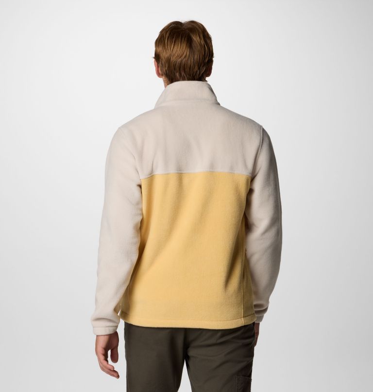 Men's Steens Mountain 2.0 Full Zip Fleece Jacket, Color: Dark Stone, Sand Dune, image 3