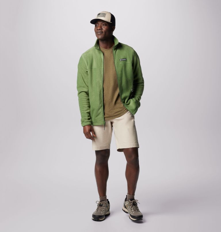 Buy Columbia Hakatai full zip jacket in green and brown- find
