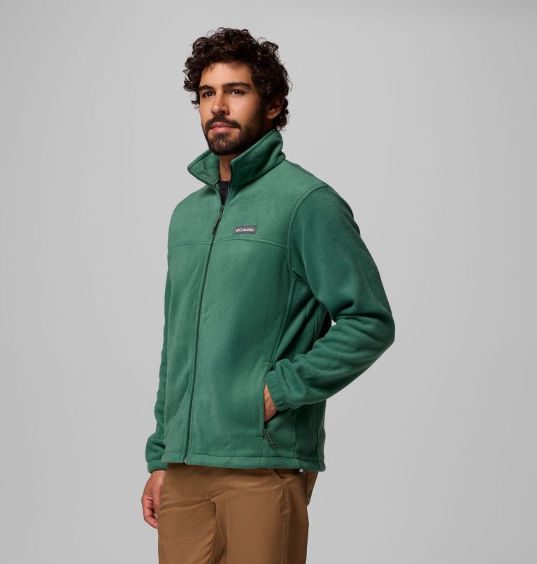 Men's Steens Mountain 2.0 Full Zip Fleece Jacket, Color: Rain Forest, image 4
