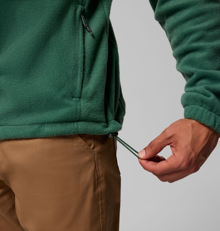 Men's Steens Mountain 2.0 Full Zip Fleece Jacket, Color: Rain Forest, image 7