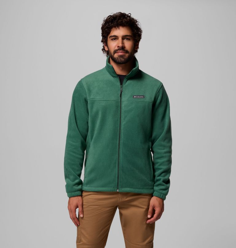 Men's Steens Mountain 2.0 Full Zip Fleece Jacket, Color: Rain Forest, image 1